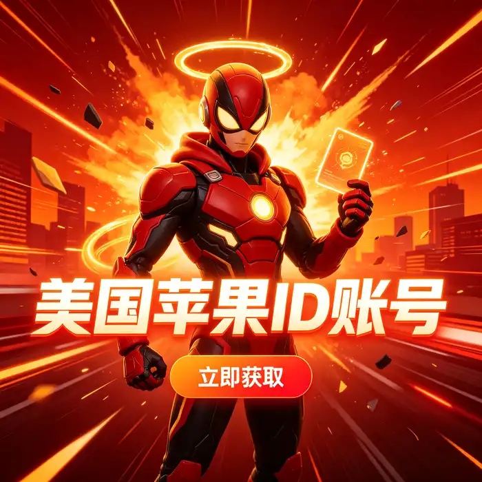 美区id地区选择示意图，说明美区id账号、appleid美国共享和苹果美国ios id的地区差异